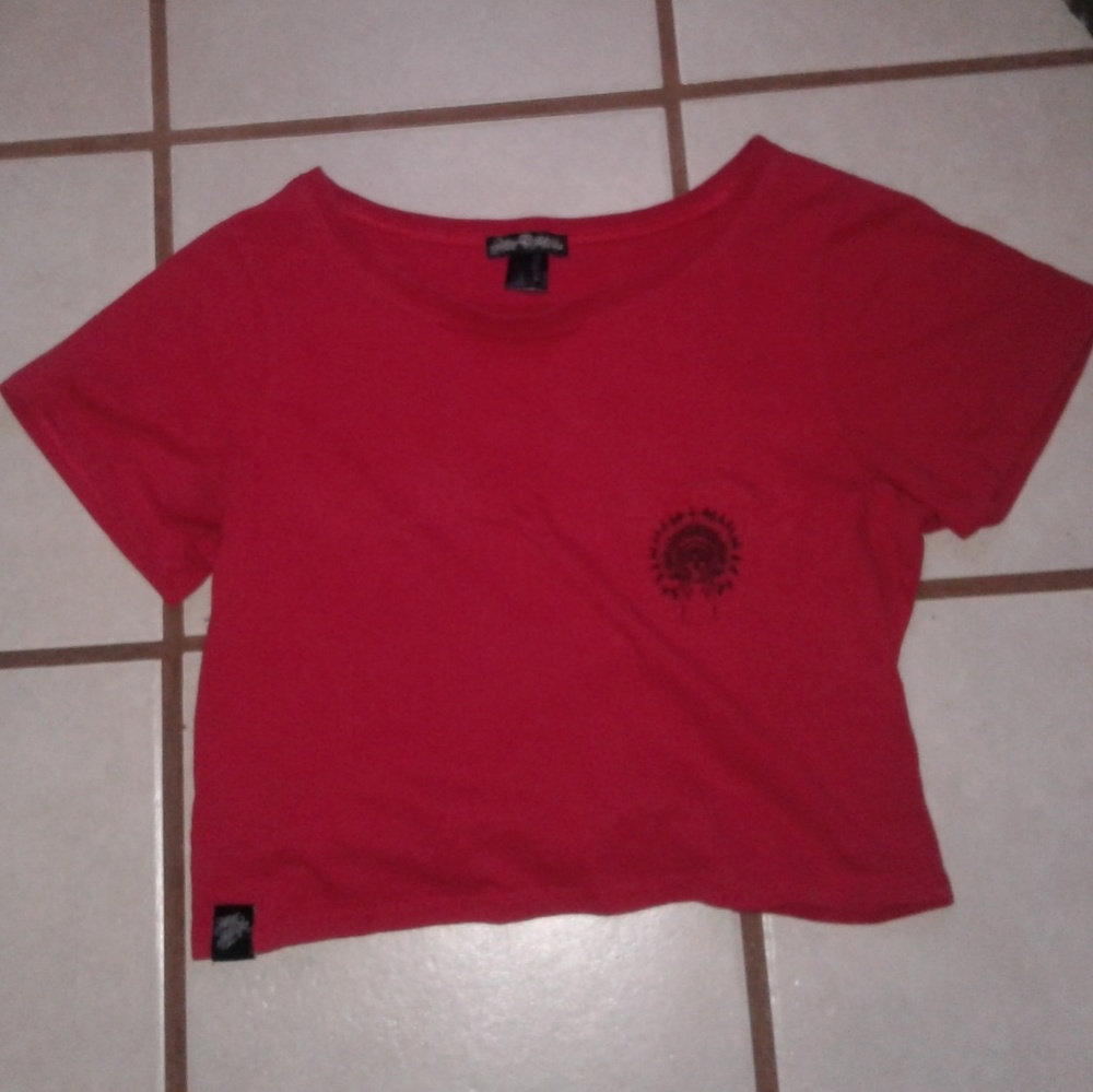 Red Crop Top